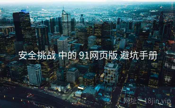 安全挑战 中的 91网页版 避坑手册  第1张