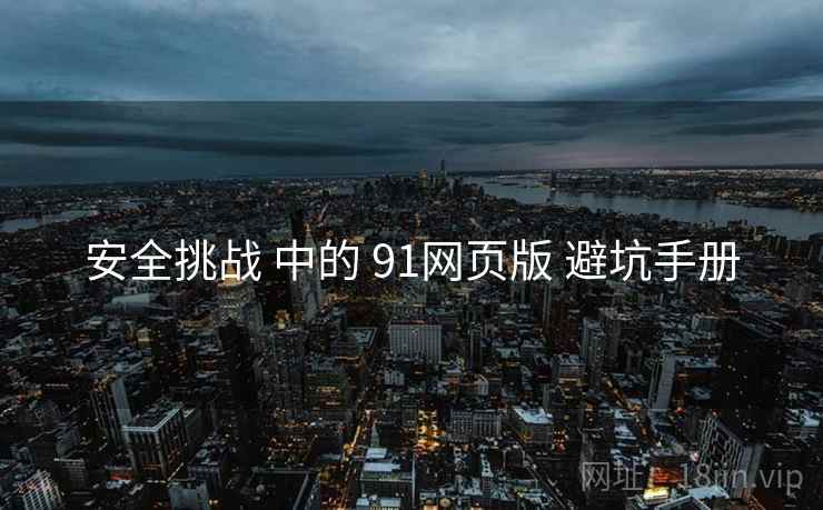 安全挑战 中的 91网页版 避坑手册  第2张