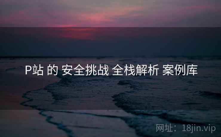 P站 的 安全挑战 全栈解析 案例库  第2张