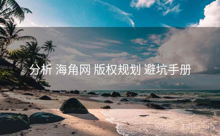 分析 海角网 版权规划 避坑手册  第1张