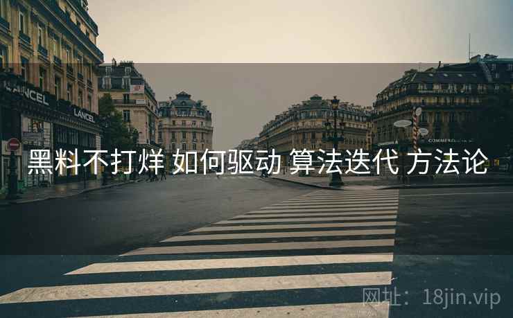 黑料不打烊 如何驱动 算法迭代 方法论  第2张