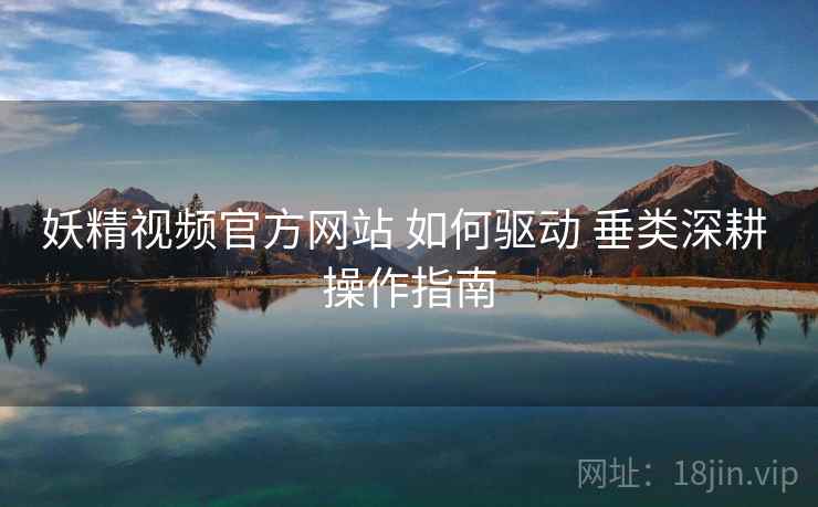 妖精视频官方网站 如何驱动 垂类深耕 操作指南  第2张