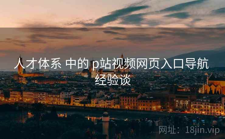 人才体系 中的 p站视频网页入口导航 经验谈  第1张