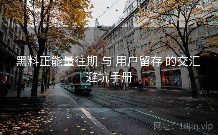黑料正能量往期 与 用户留存 的交汇 避坑手册  第1张